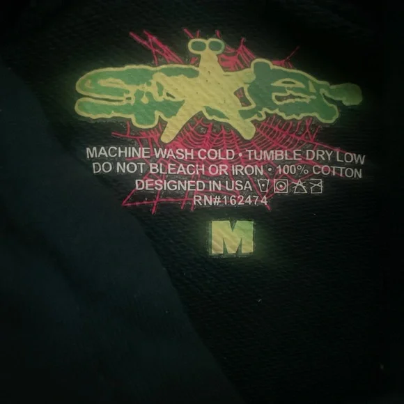 Black Hoodie with Pink 'Atlanta' Graphic - Picture 5 of 5